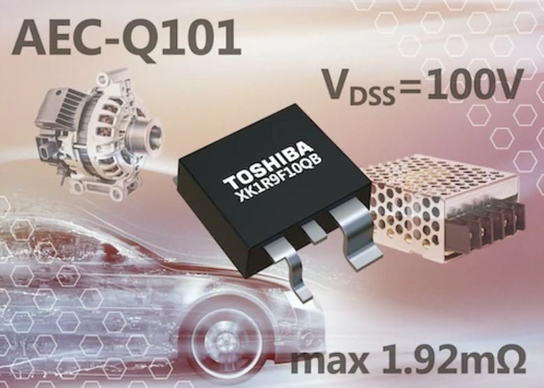 Toshiba Releases New 100V N-Channel Power MOSFET for Automotive Applications